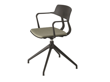 SNAP 1109N - Swivel polypropylene chair with integrated cushion by Et al. - view 2